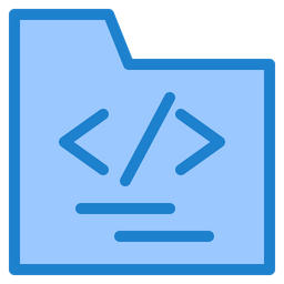 Coding Folder  Icon