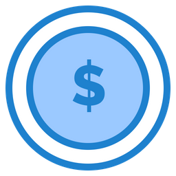 Dollar Coin  Icon