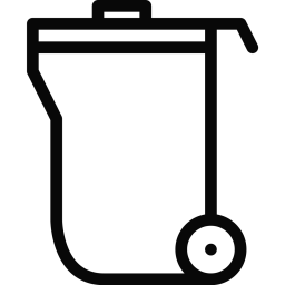 Müllcontainer  Symbol