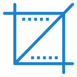 Zuschneidemedien  Symbol