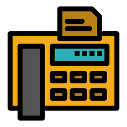 Fax Machine  Icon