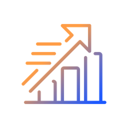 Growing statistics  Icon