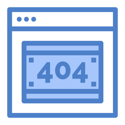 404 Page Error  Icon