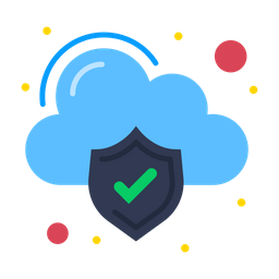 Cloud Security  Icon