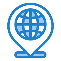 Global Location  Icon