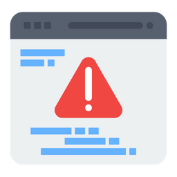 Browser Error  Icon