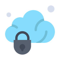 Cloud Lock  Icon