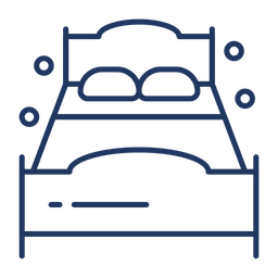 Double bed  Icon