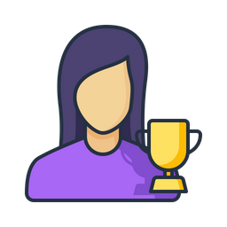 Female Trophy  Icon