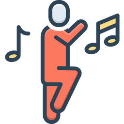 Man Dancing  Icon