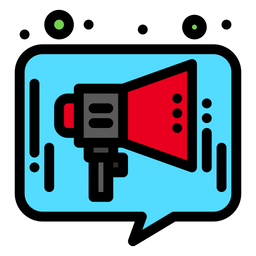 Advertising Chat  Icon