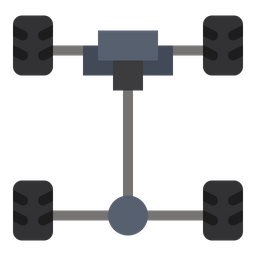 자동차 섀시  아이콘