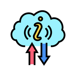 Informações da nuvem  Ícone
