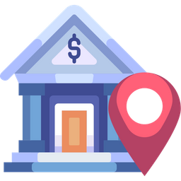 Bank location  Icon