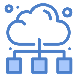 Cloud Network  Icon