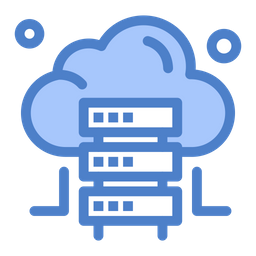 Cloud Hosting  Icon