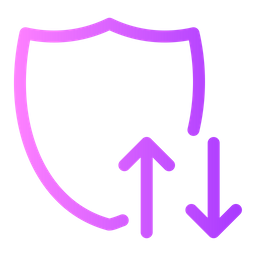 Data Transfer Security  Icon