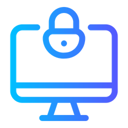 Desktop Security  Icon