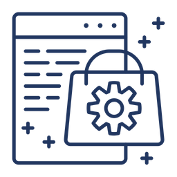 Ecommerce Solution  Icon