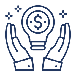 Financial Solution  Icon