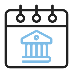 Bank Calendar  Icon