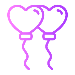 Heart Balloon  Icon