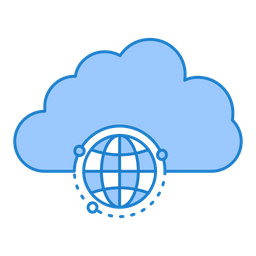 Cloud Network  Icon