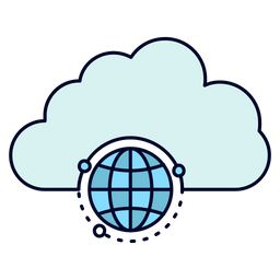 Cloud-Netzwerk  Symbol