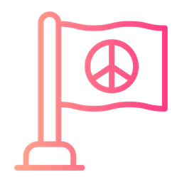 Peace Flag  Icon