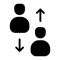 Exchange-Benutzer  Symbol