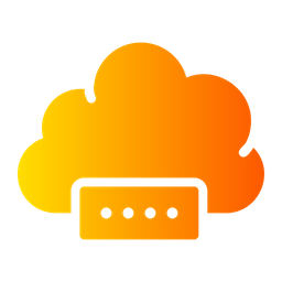 Cloud Password  Icon