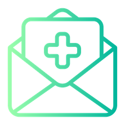 Medical Reoprt Mail  Icon