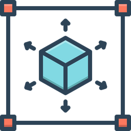 3D-Würfel  Symbol