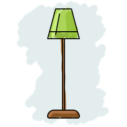 Stehlampe  Symbol