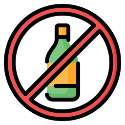 No alcohol  Icon