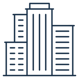 Commercial Building  Icon