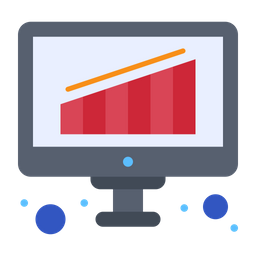 Gráfico de análisis  Icono