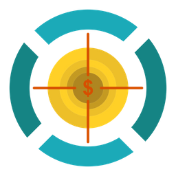 Finanzielles Ziel  Symbol