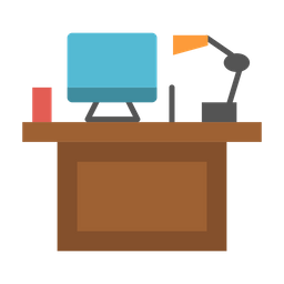 Computer Desk  Icon