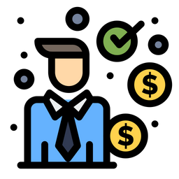 Business Financer  Icon