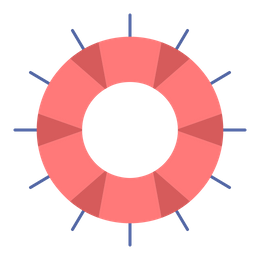 Apoio à bóia salva-vidas  Ícone
