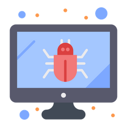 Computer Bug  Icon