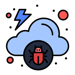 Cloud-Malware  Symbol