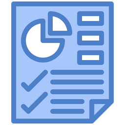 Data Report  Icon