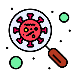 Pesquisa sobre coronavírus  Ícone