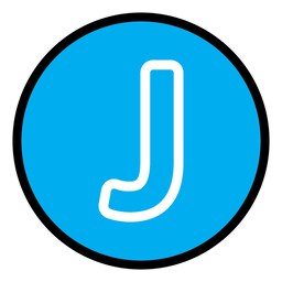 Letter J  Icon