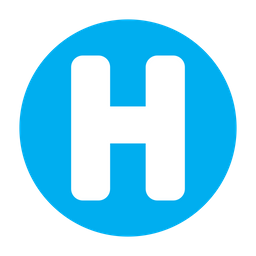 Letter H  Icon