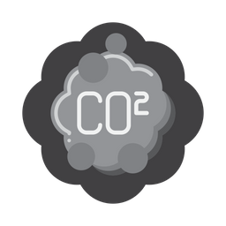 Carbon Dioxide  Icon