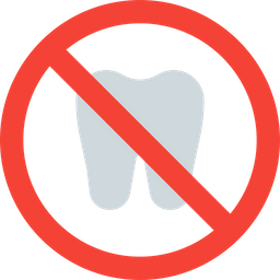 Banned Tooth  Icon