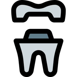 Dental Crown Two  Icon